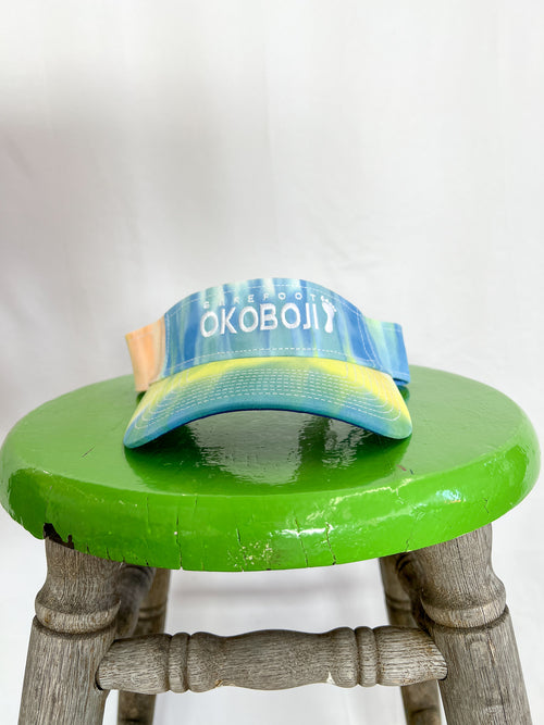 OKOBOJI TIE DYE SPORT VISOR