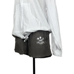 WMNS DENIM WASHED SHORTS