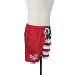 BF FLAG BOARDSHORTS OKOBOJI IOWA