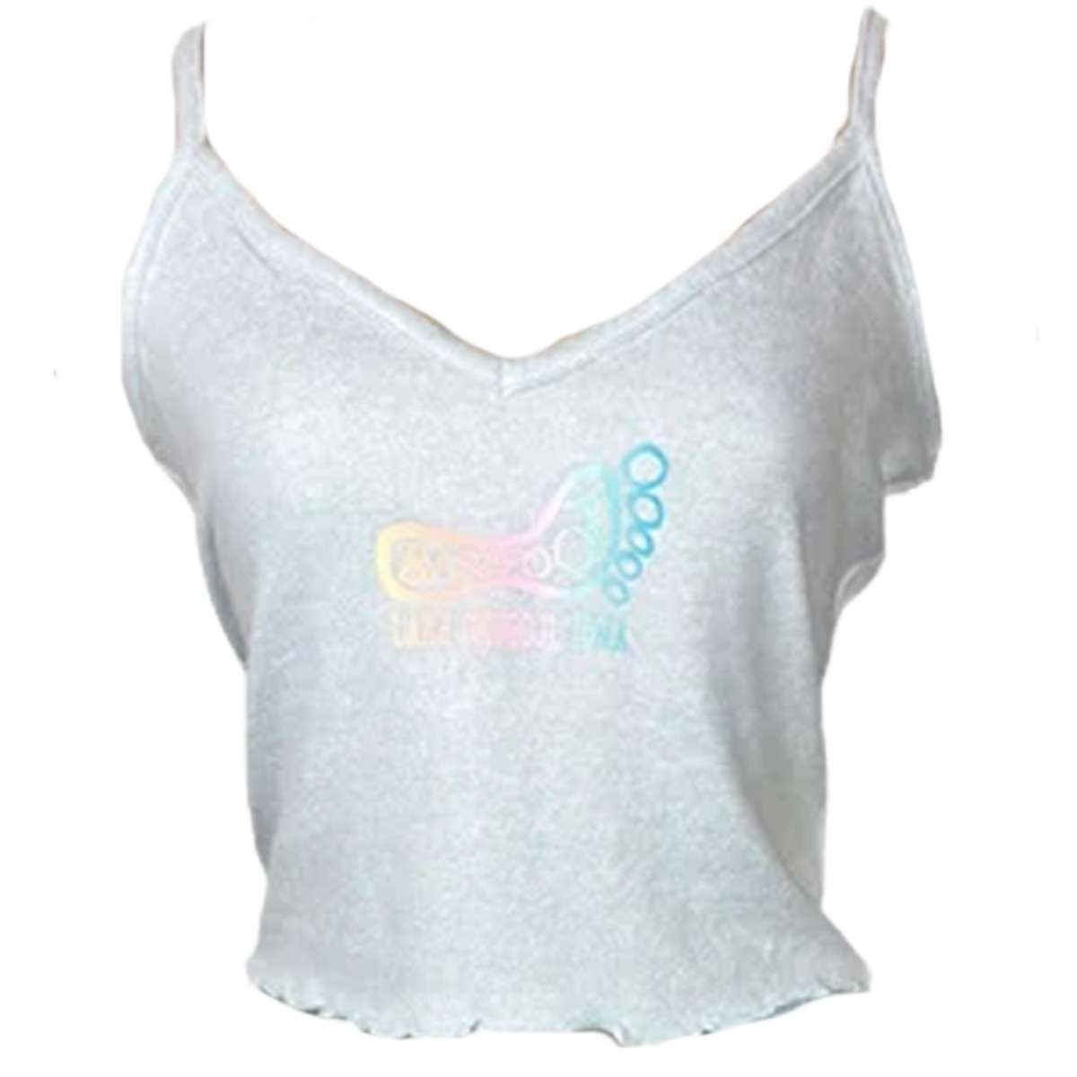OMBRE LOGO LETTUCE TANK