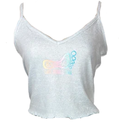 OMBRE LOGO LETTUCE TANK