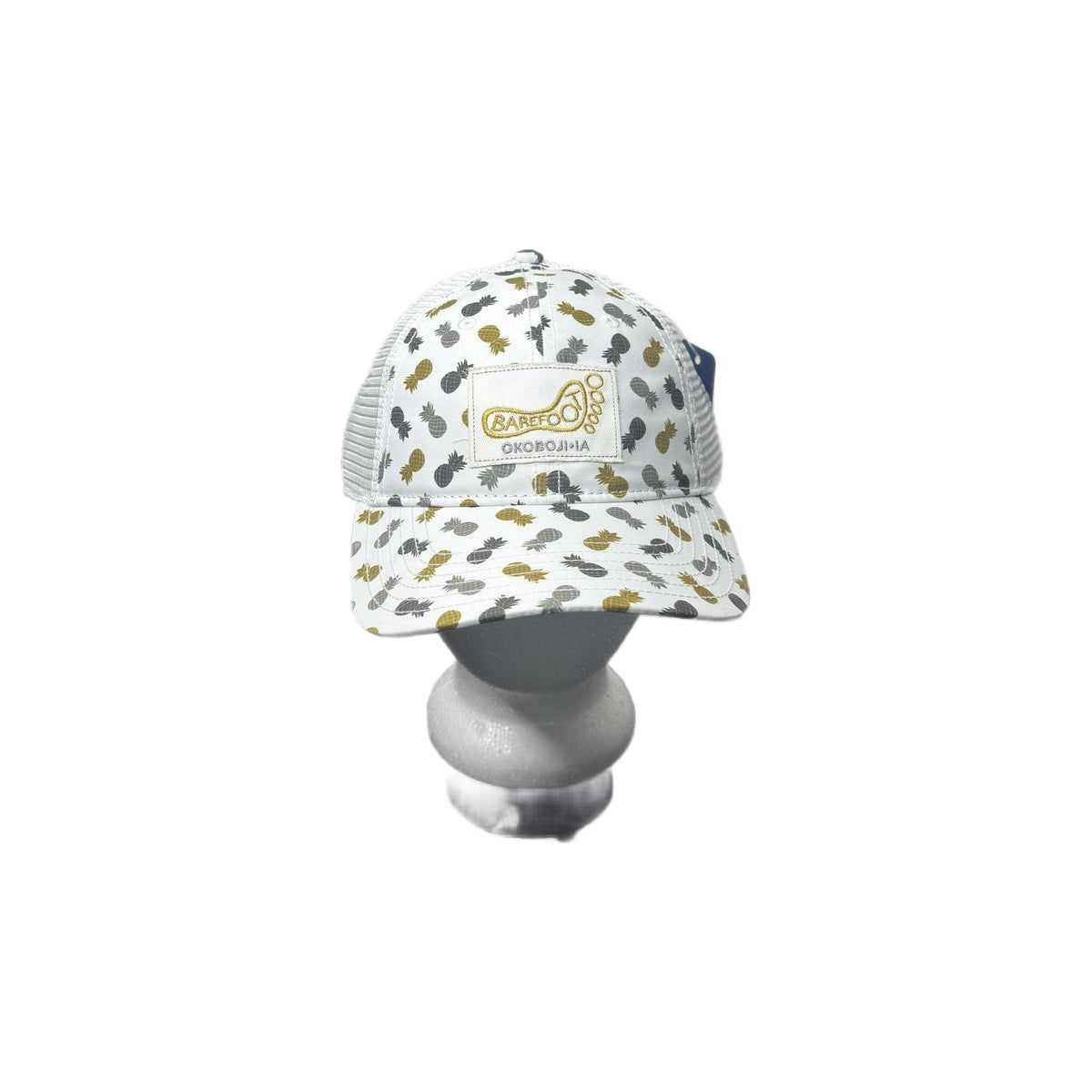 GOLD SILVER PINEAPPLE BF HAT
