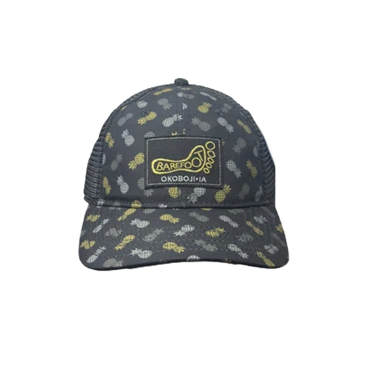 GOLD SILVER PINEAPPLE BF HAT