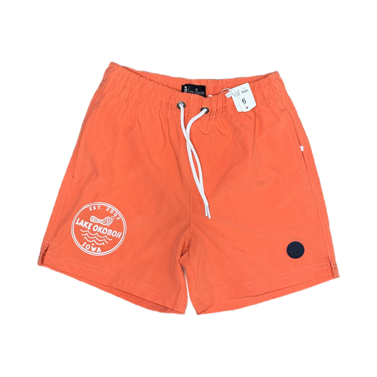 YOUTH CIRCLE WAVE BOARDSHORT
