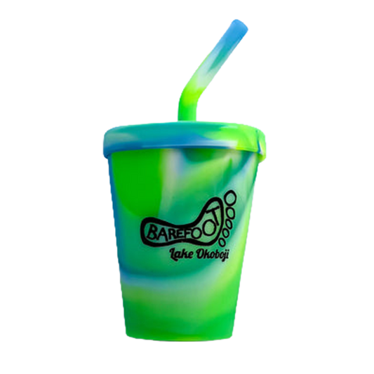 SILICONE KIDS CUP W/STRAW