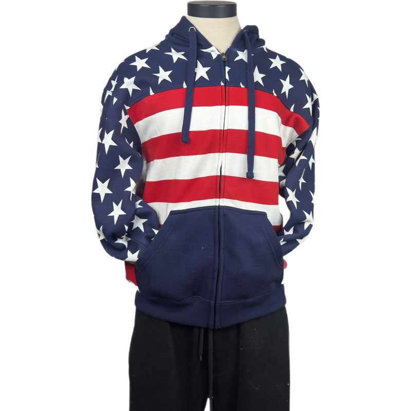FLAG FULL ZIP HOOD