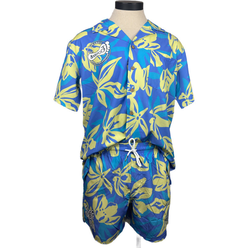 HAWAIIAN BUTTON DOWN SET