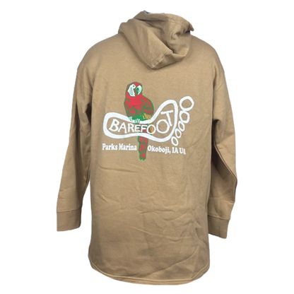 MACAW LOGO HOOD ZP PCKT