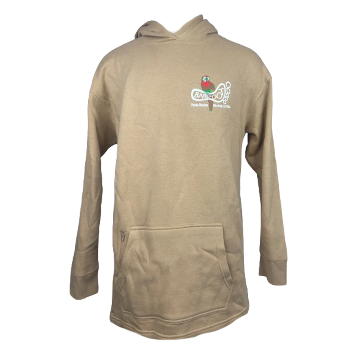 MACAW LOGO HOOD ZP PCKT