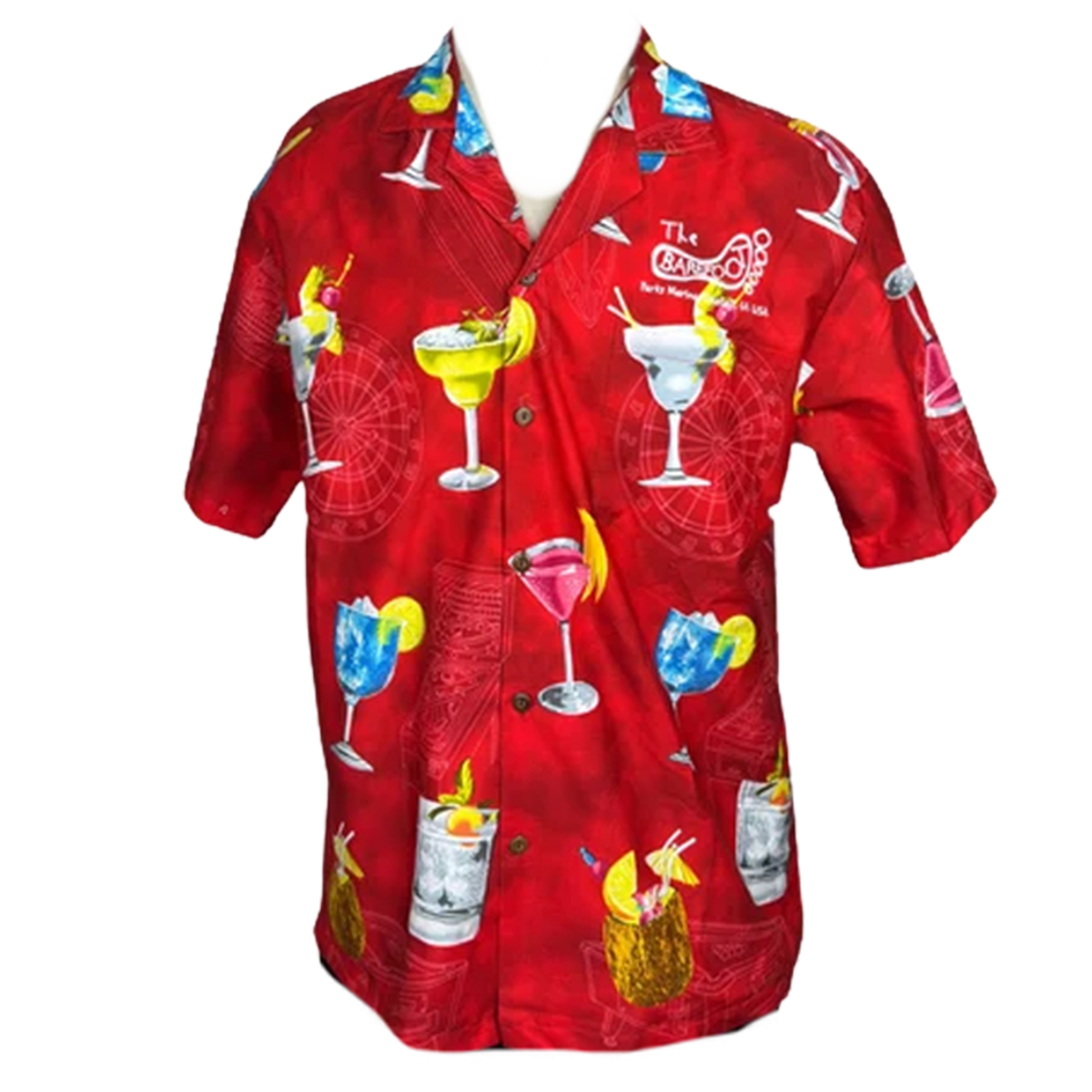 HAWAIIAN MARGARITA BUTTON UP
