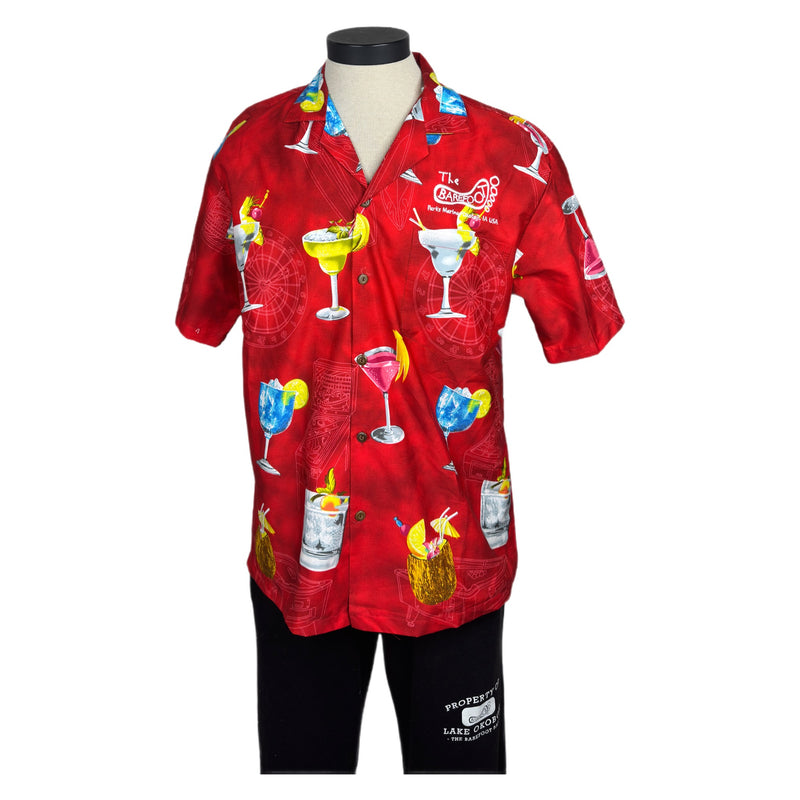 HAWAIIAN MARGARITA BUTTON UP