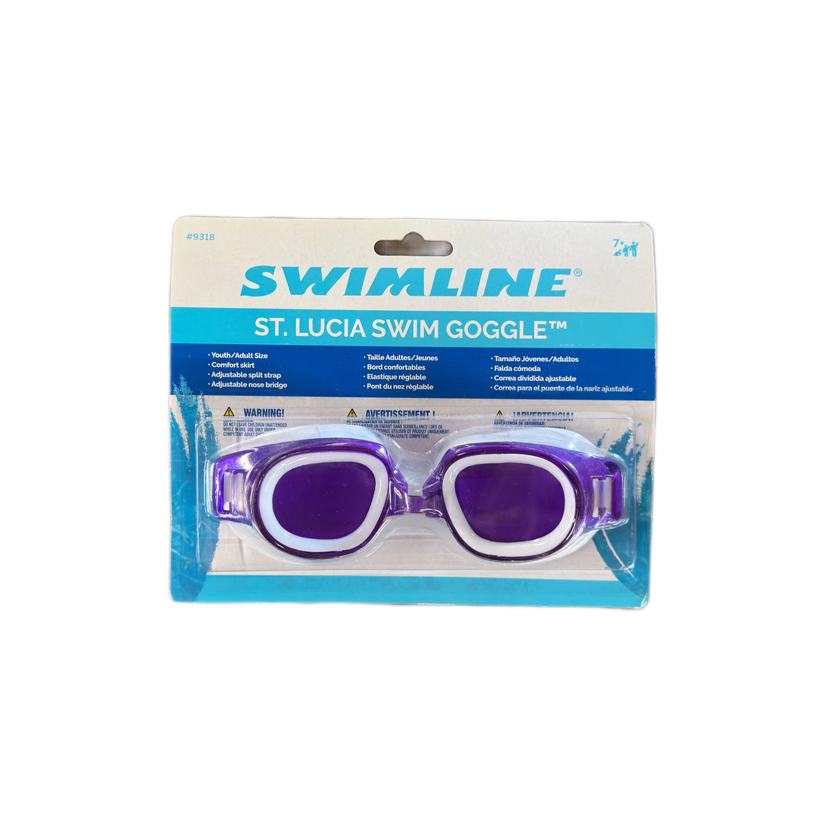 RECR ST LUCIA SWIM GOGGLE