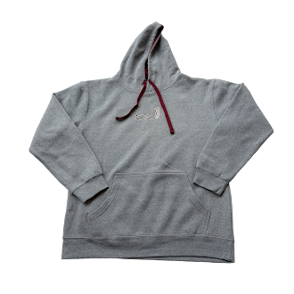 COLOR BLOCK LOGO HOOD