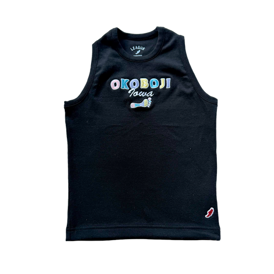 BUBBLEGUM RETRO RIB TANK