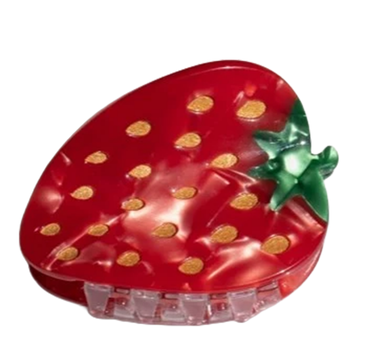 SMALL STRAWBERRY HAIR CLIP