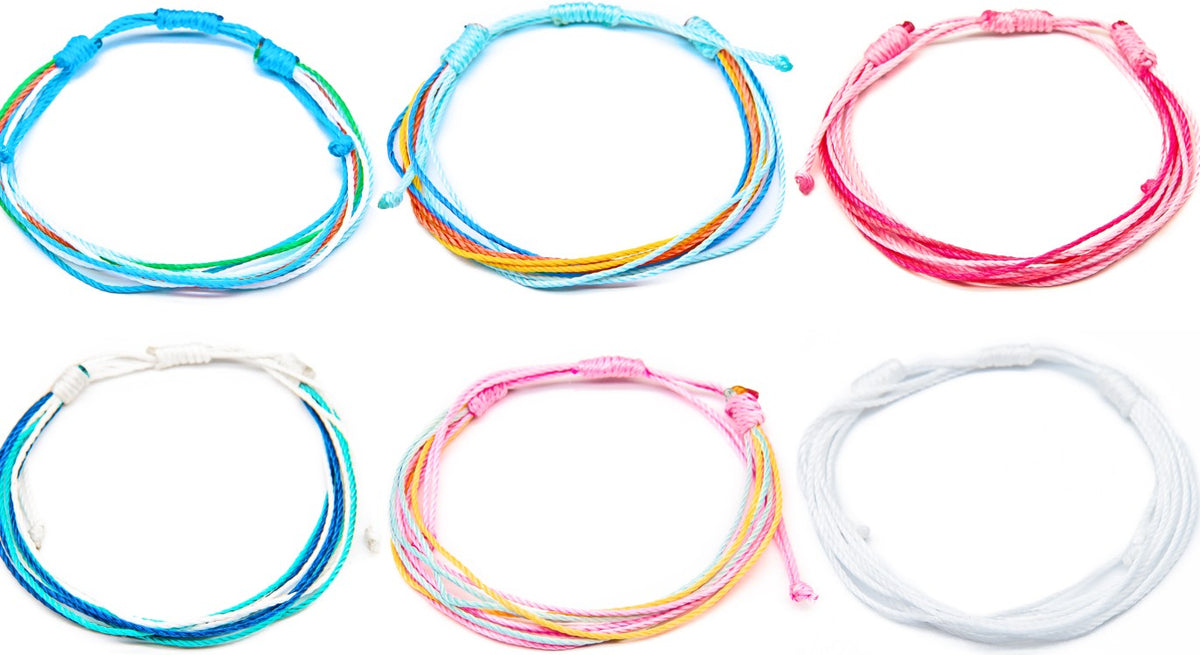 WAXED STRING BRACELET