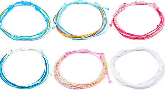 WAXED STRING BRACELET
