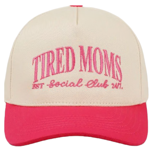 TIRED MOMS EST SOCIAL CLUB HAT