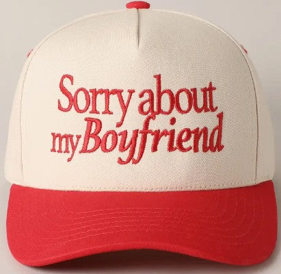 SORRY ABOUT HATS
