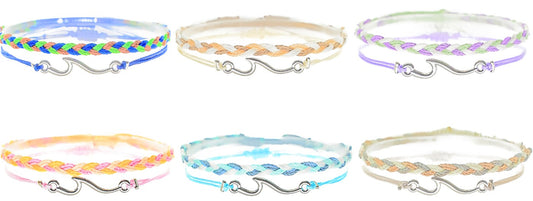WAVE ANKLET STACK