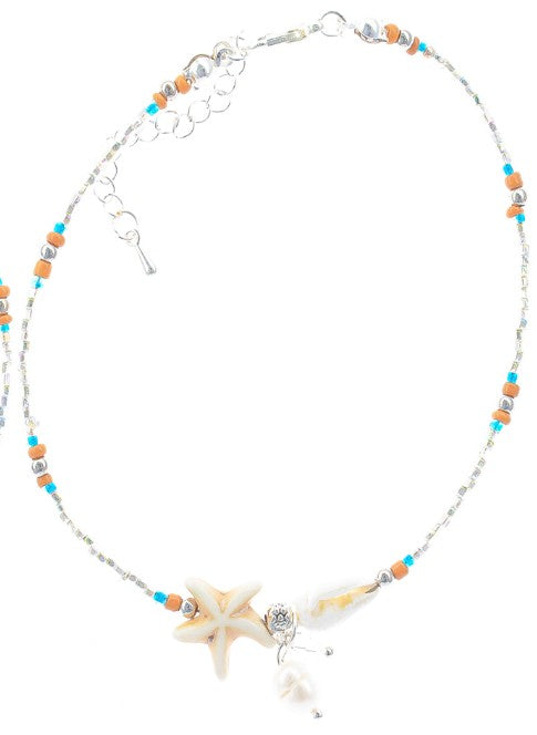STONE CHARM ANKLET