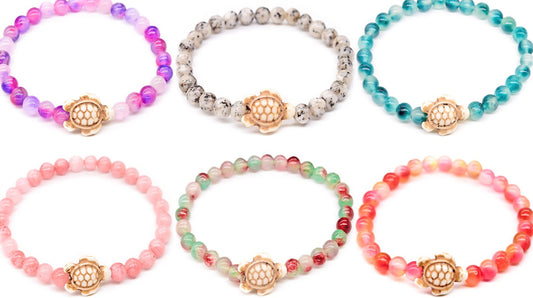 SOAP STONE TURTLE BRACELET