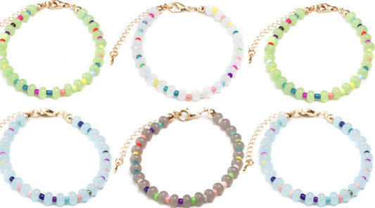 GLASS BEAD BRACELET