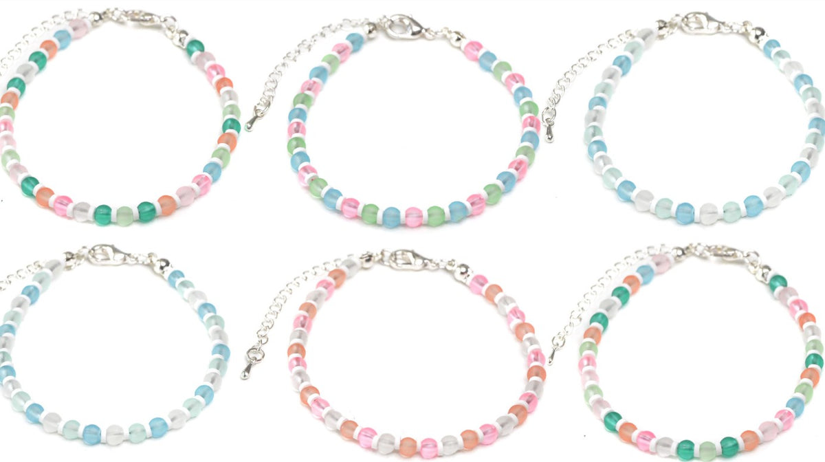 FROST BEAD BRACELET