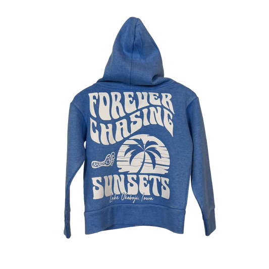 TODDLER FOREVER CHASING SUNSETS FULL ZIP HOODIE