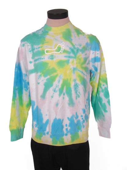 TIE DYE LOGO CREW