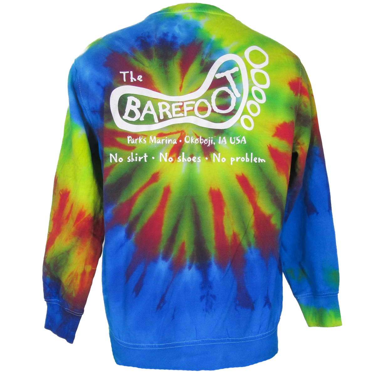 TIE DYE LOGO CREW