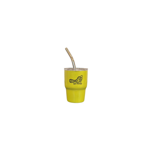 LOGO MINI SHOT W/STRAW