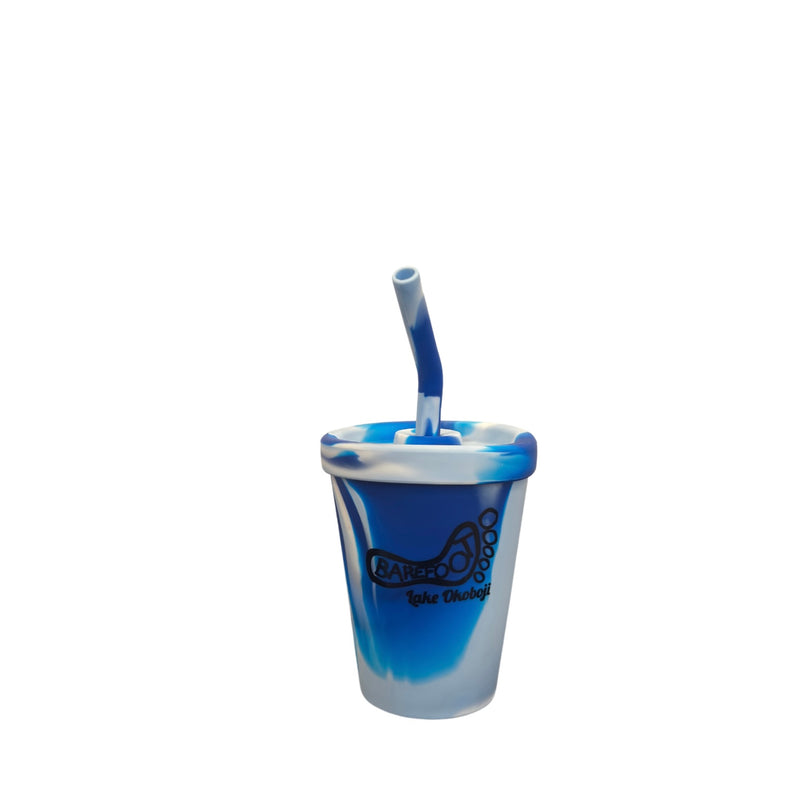 SILICONE KIDS CUP W/STRAW