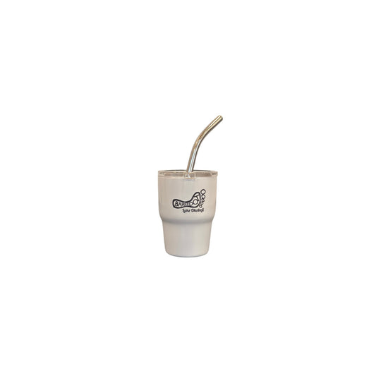LOGO MINI SHOT W/STRAW
