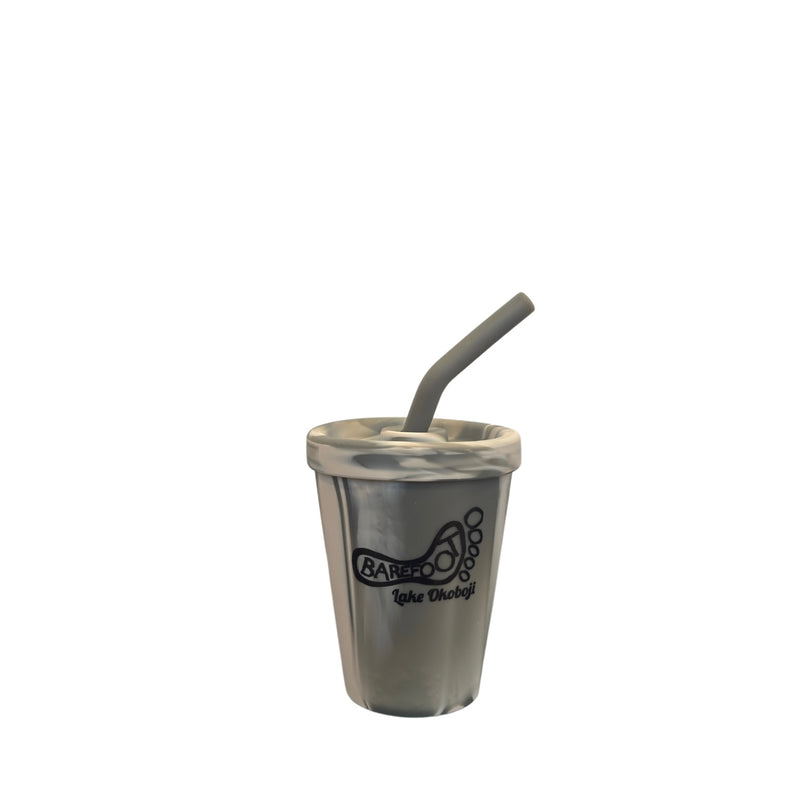 SILICONE KIDS CUP W/STRAW