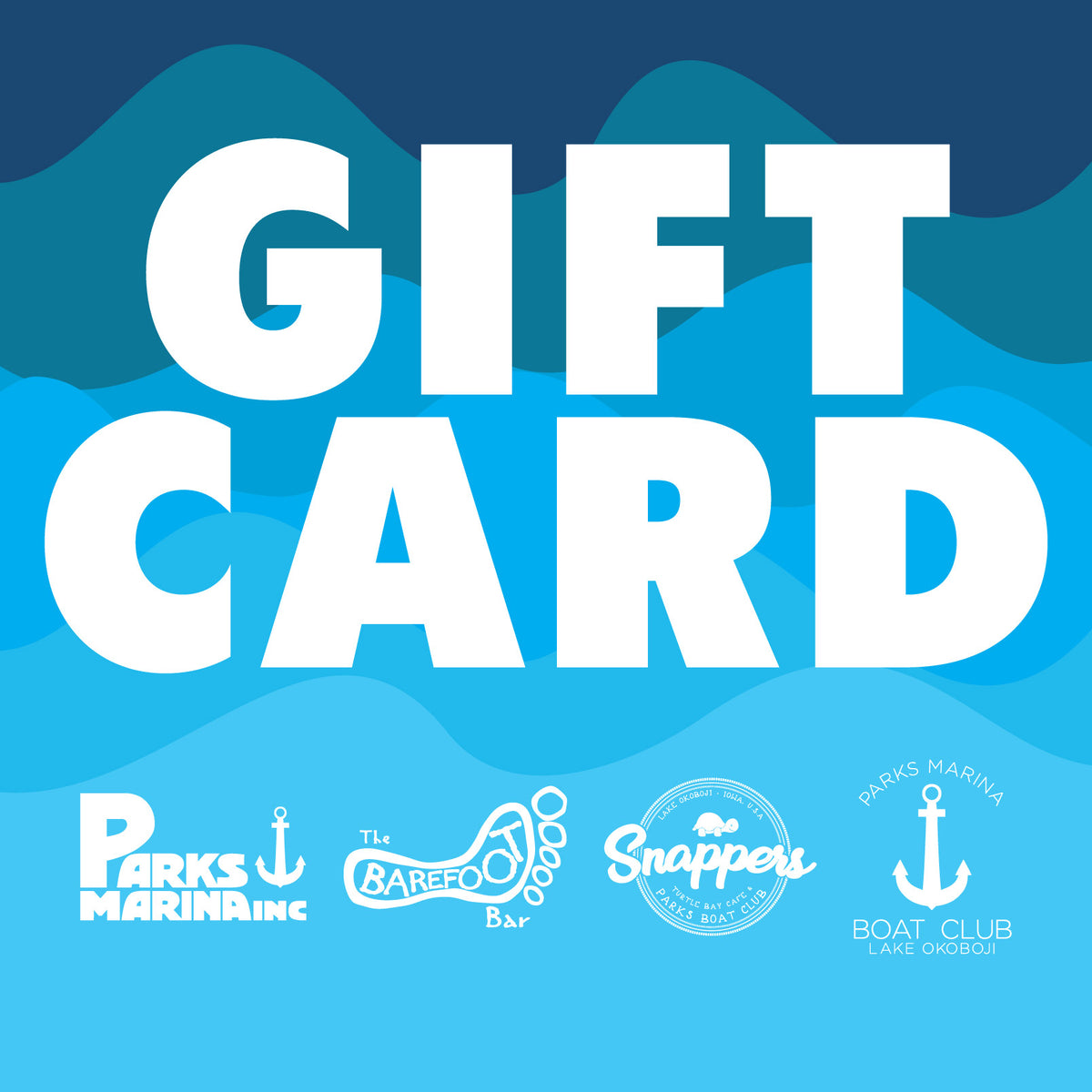 PARKS MARINA GIFT CARDS