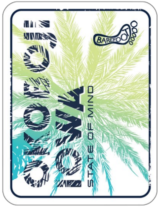 OMBRE PALM STATE OF MIND