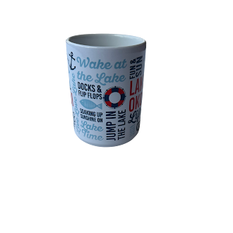 LAKE OKOBOJI WRAP MUG