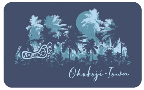 BOJI IA DARK PALM TREE STICKER