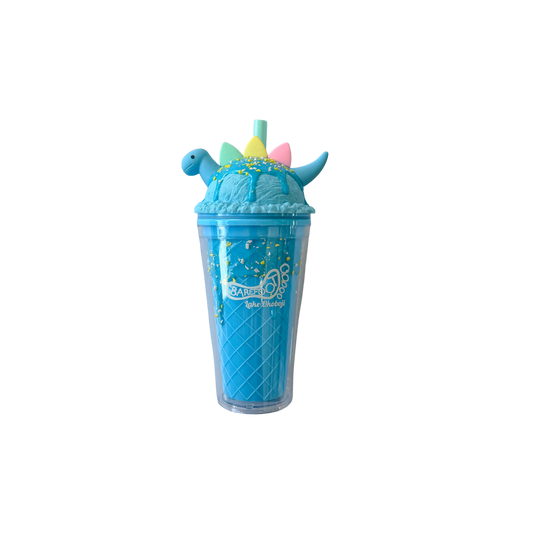 KIDS CUP W/DINOSAUR LID