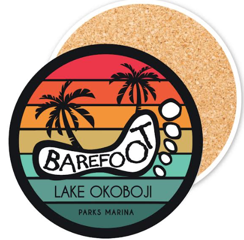 BAREFOOT BEVERAGE COASTER