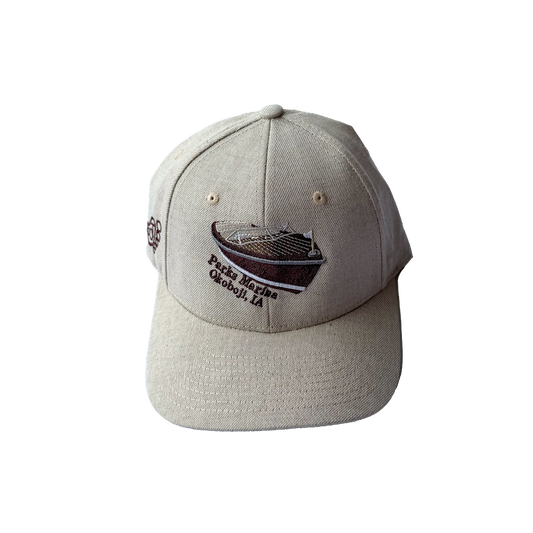 BOAT EMBROIDERY HAT