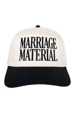 MARRIAGE MATERIAL HAT