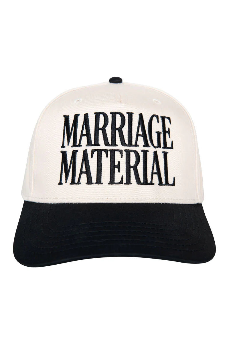 MARRIAGE MATERIAL HAT