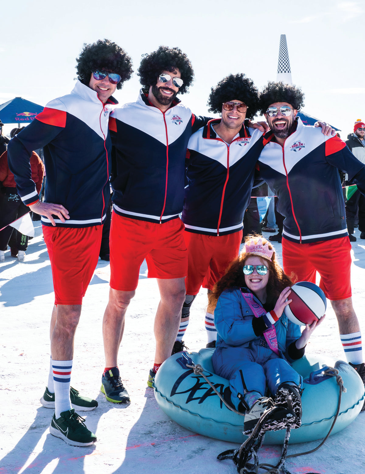 HUMAN DOGSLED RACES